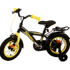 Volare Thombike Fiets - 12 inch - Zwart Geel