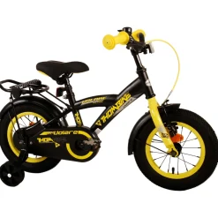 Volare Thombike Fiets - 12 inch - Zwart Geel