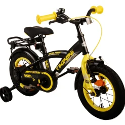 Volare Thombike Fiets - 12 inch - Zwart Geel