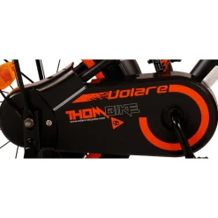 Volare Thombike Fiets - 14 inch - Zwart Oranje