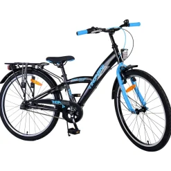 Volare Thombike Fiets - 24 inch - Zwart Blauw -