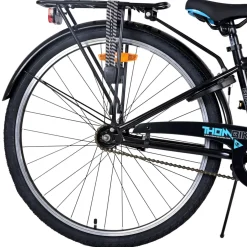 Volare Thombike Fiets - 26 inch - Zwart Blauw