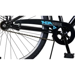 Volare Thombike Fiets - 26 inch - Zwart Blauw
