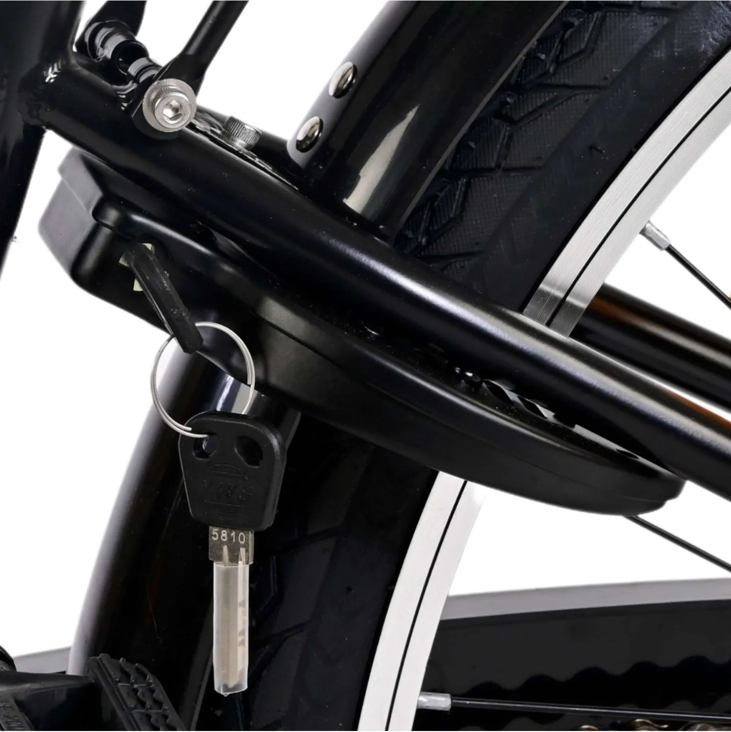 Volare Thombike Fiets - 26 inch - Zwart Groen -