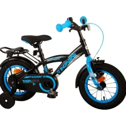 Volare Thombike Fiets - 12 inch - Zwart Blauw