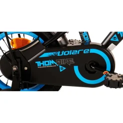 Volare Thombike Fiets - 12 inch - Zwart Blauw