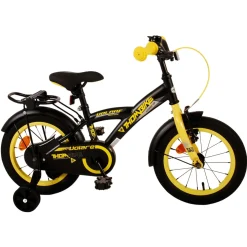 Volare Thombike Fiets - 14 inch - Zwart Geel