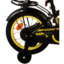 Volare Thombike Fiets - 14 inch - Zwart Geel