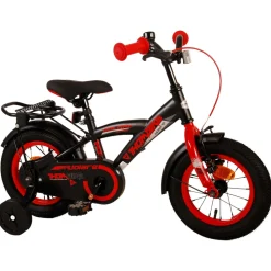 Volare Thombike Fiets - 12 inch - Zwart Rood
