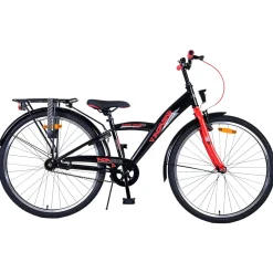 Volare Thombike Fiets - 26 inch - Zwart Rood