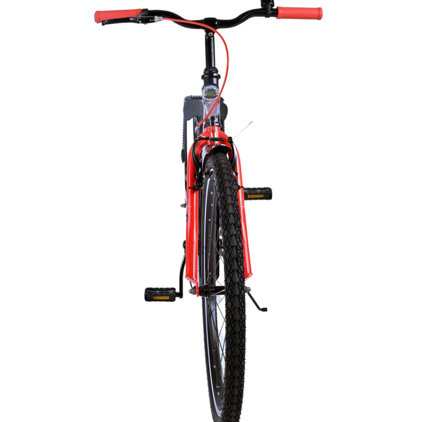 Volare Thombike Fiets - 26 inch - Zwart Rood