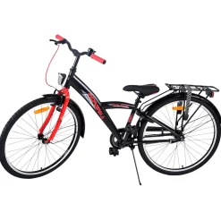 Volare Thombike Fiets - 26 inch - Zwart Rood