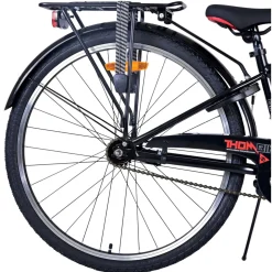 Volare Thombike Fiets - 26 inch - Zwart Rood