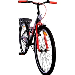 Volare Thombike Fiets - 26 inch - Zwart Rood