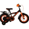 Volare Thombike Fiets - 12 inch - Zwart Oranje