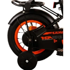 Volare Thombike Fiets - 12 inch - Zwart Oranje