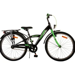 Volare Thombike Fiets - 24 inch - Zwart Groen