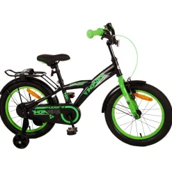 Volare Thombike Fiets - 16 inch - Zwart Groen