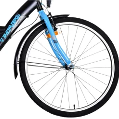 Volare Thombike Fiets - 26 inch - Zwart Blauw -