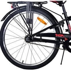 Volare Thombike Fiets - 24 inch - Rood - 3 versnellingen