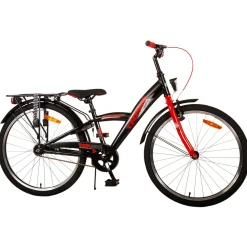Volare Thombike Fiets - 24 inch - Zwart Rood