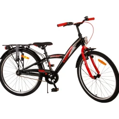 Volare Thombike Fiets - 24 inch - Zwart Rood