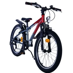 Volare XC Race Fiets - 20 inch - 7 speed - Rood/Grijs