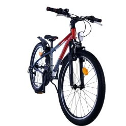 Volare XC Race Fiets - 24 inch - 21 speed - Rood/Grijs