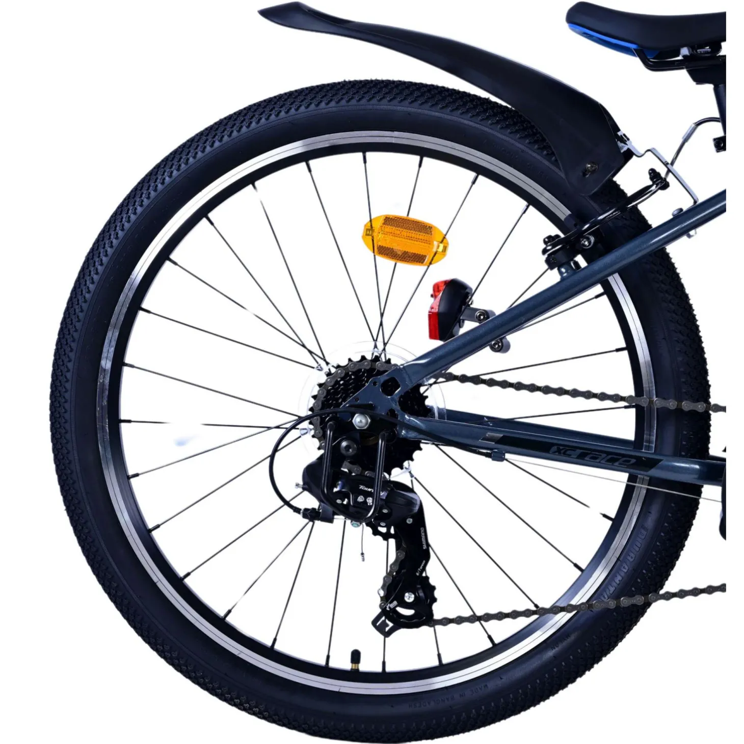 Volare XC Race Fiets - 24 inch - 21 speed - Blauw/Grijs