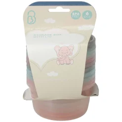 Voorraaddoos Baby, 6st.