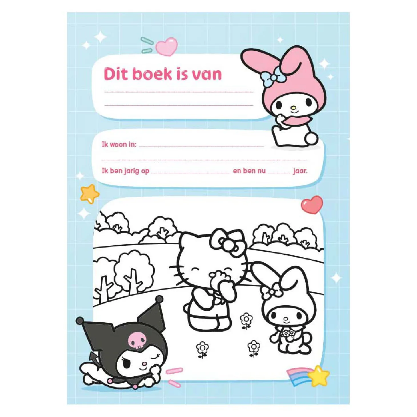 Vriendenboek Hello Kitty