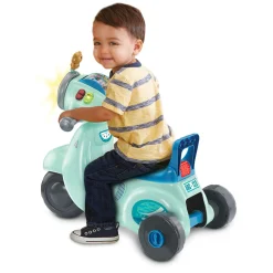VTech 2in1 Loopscooter Blauw
