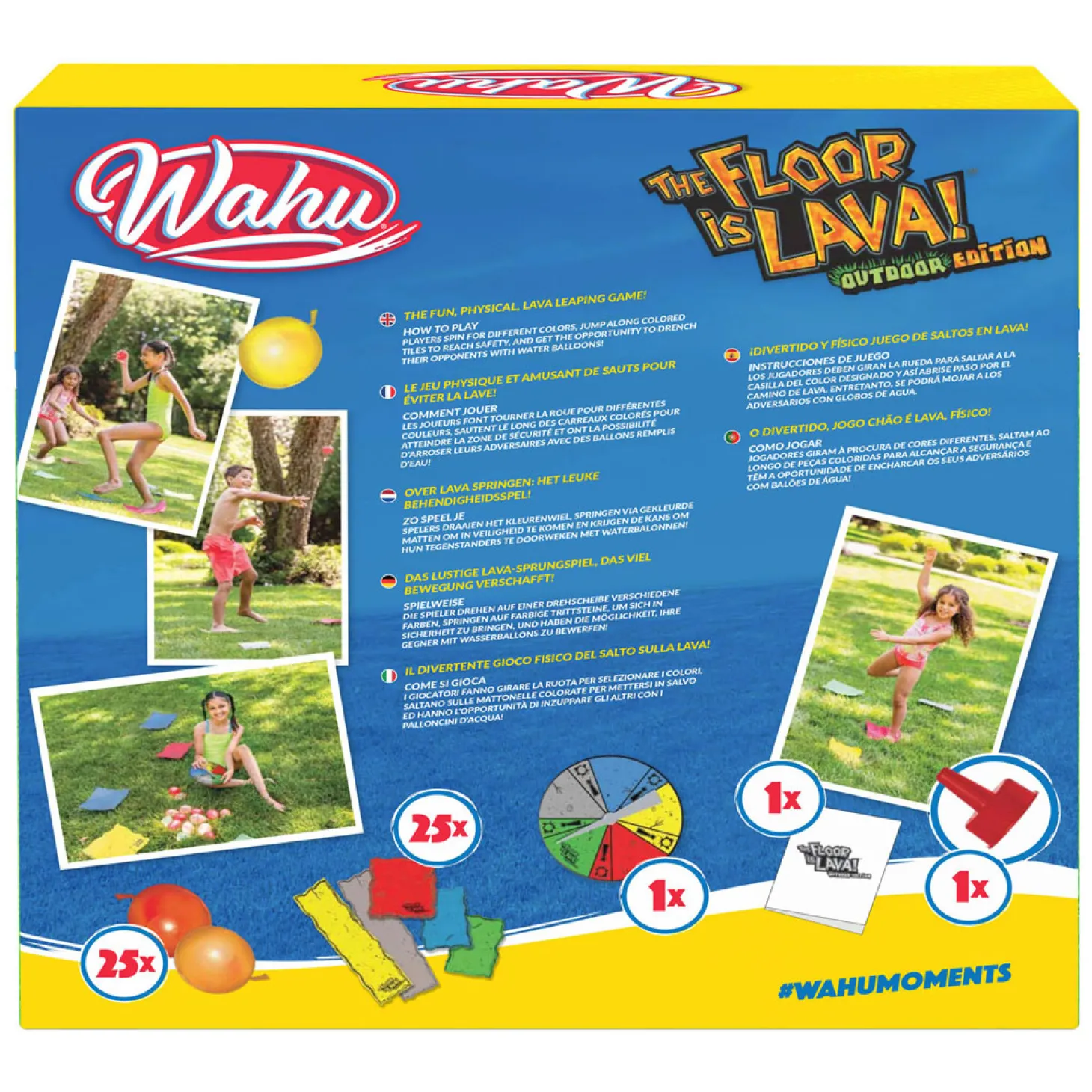 Wahu The Floor is Lava - Kinderspel