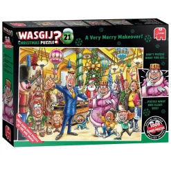 Wasgij Christmas 21 Legpuzzel - Een Feestelijke Make-Over! - 2x1000st.