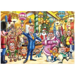 Wasgij Christmas 21 Legpuzzel - Een Feestelijke Make-Over! - 2x1000st.