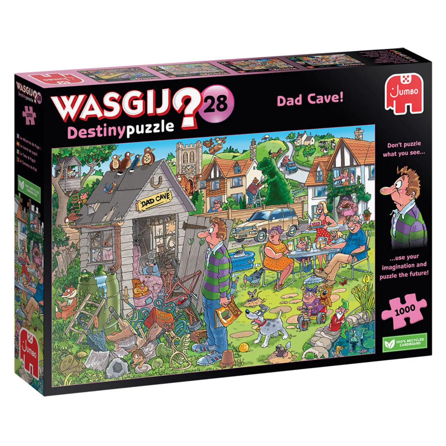Wasgij Destiny 28 - Dad Cave, 1000st.