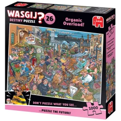 Wasgij Destiny 26 Legpuzzel - Barstensvol Bio!, 1000st.