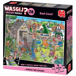 Wasgij Destiny 28 Legpuzzel - De Mancave van Pa, 1000st.