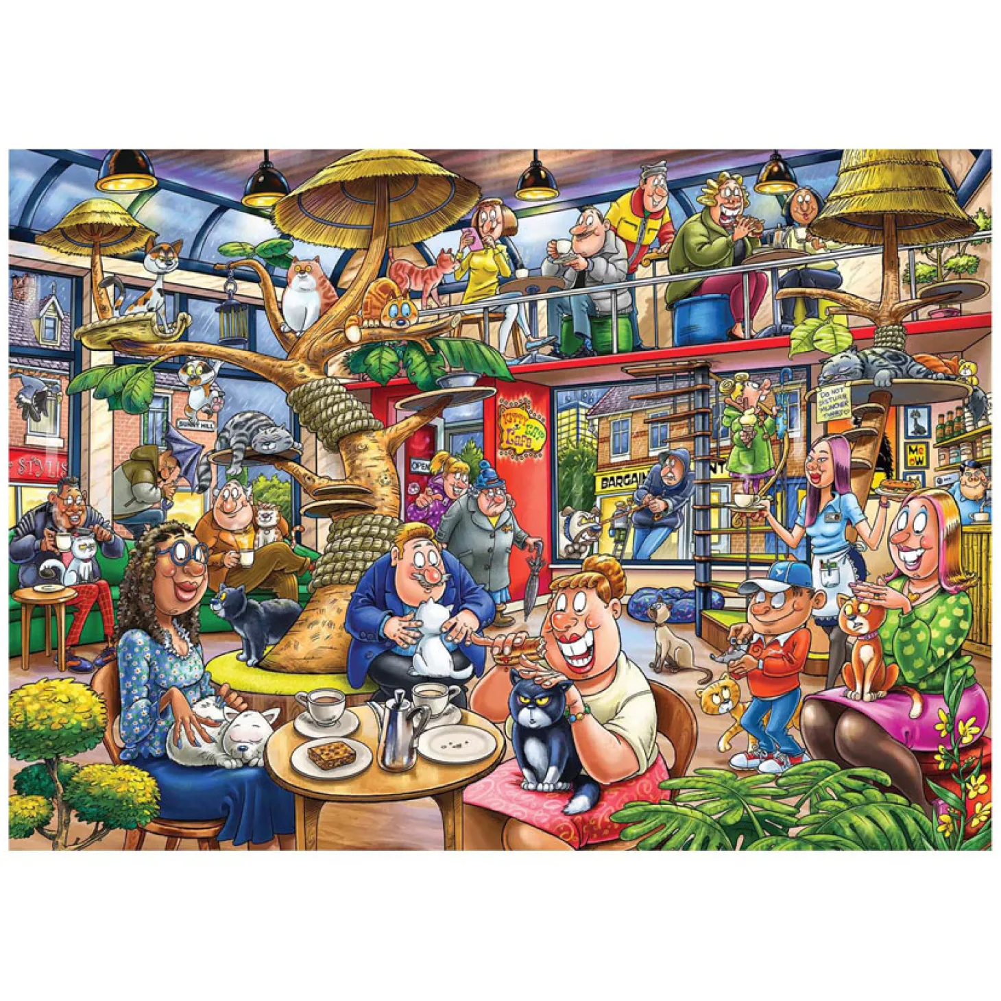 Wasgij Mystery 28 - Kat-En-Muisspel, 1000st.