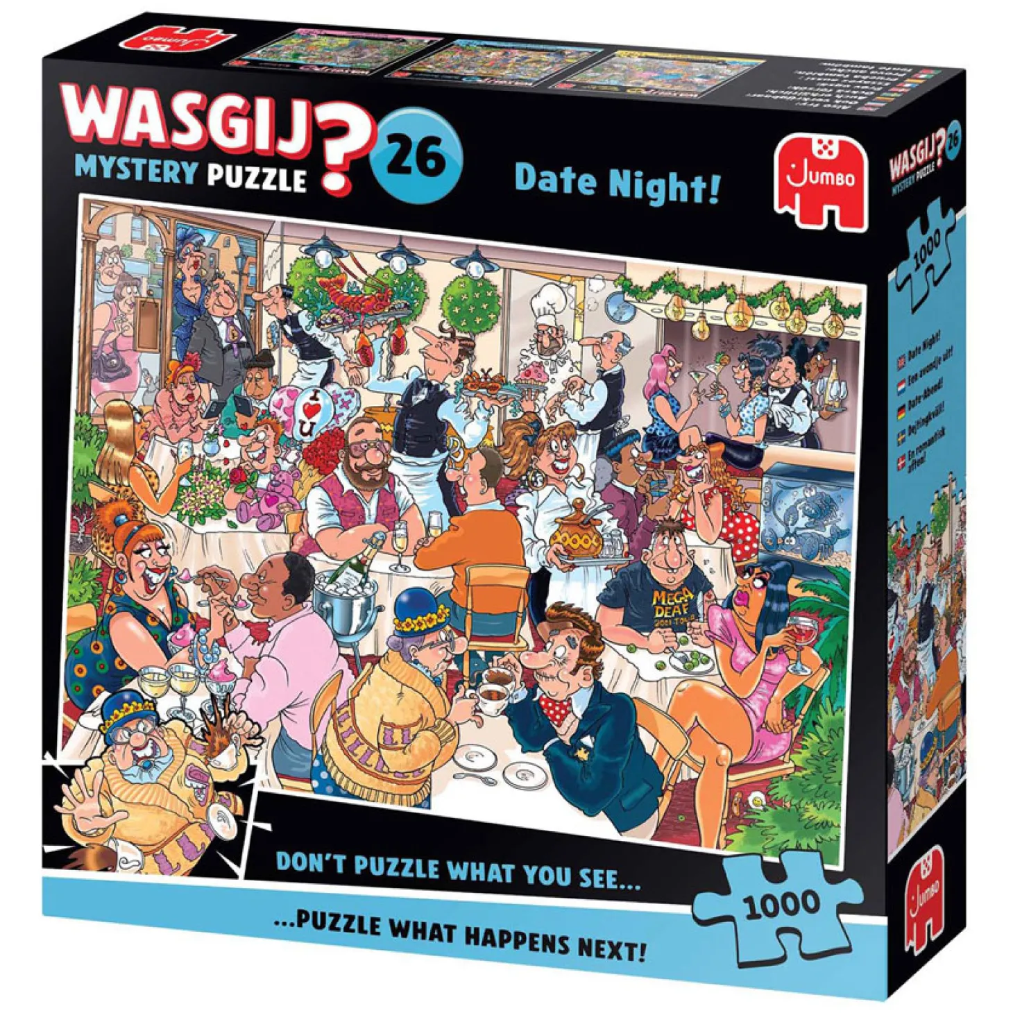 Wasgij Mystery 26 Legpuzzel - Date Night!, 1000st.