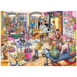 Wasgij Mystery 23 Legpuzzel - Trimsalon Kwispel! - 1000st.