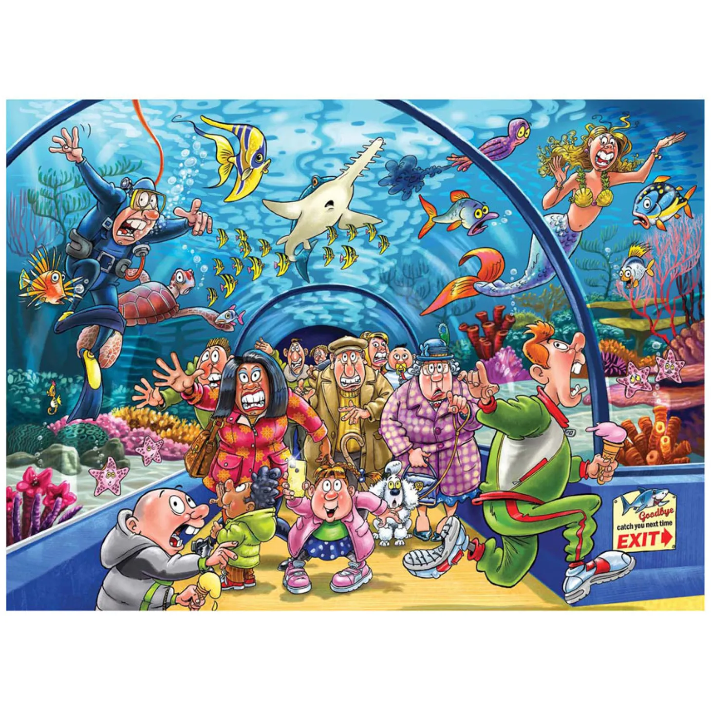 Wasgij Orignal 43 Legpuzzel - Niet in de Haak, 1000st.