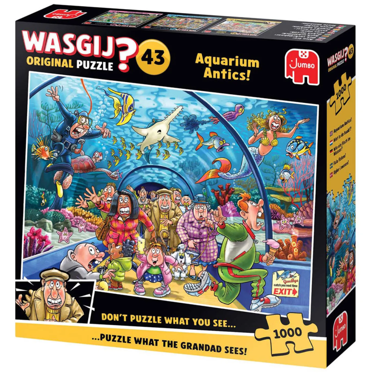 Wasgij Orignal 43 Legpuzzel - Niet in de Haak, 1000st.