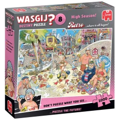 Wasgij Retro Destiny 8 Legpuzzel - Hoogseizoen!, 1000st.
