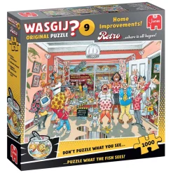 Wasgij Retro Original 9 Legpuzzel - Klein Verbouwinkje, 1000st.