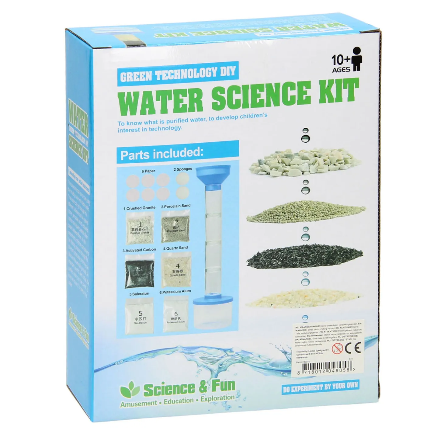 Water Science Kit Experimentenset