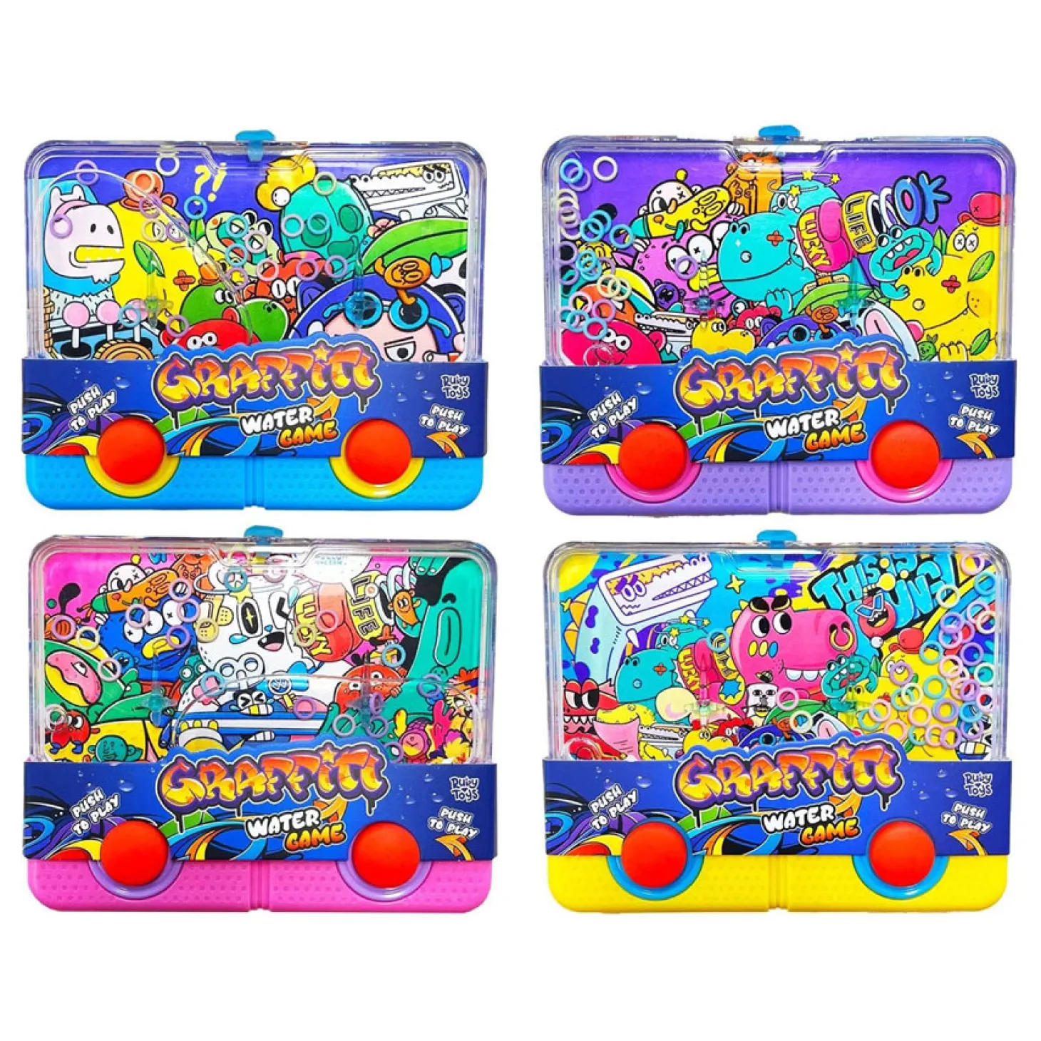 Watergeduldspel Graffiti