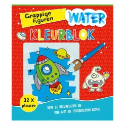 Waterkleurblok Grappige Figuren