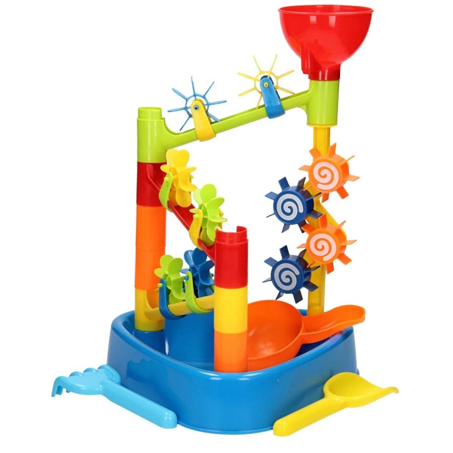 Waterspeelbaan Waterwielen