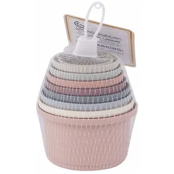 Waterval Bekers Pastel, 8dlg.